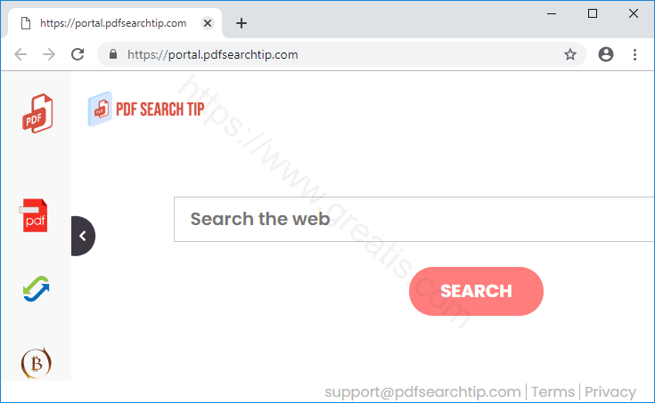 Как вылечить компьютер от рекламного вируса pdfsearchtip.com в браузерах chrome, firefox, internet explorer, edge