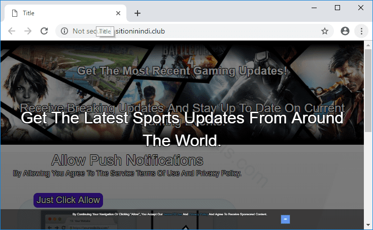 Как избавиться от уведомлений sitioninindi.club в браузерах chrome, firefox, internet explorer, edge