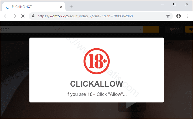 Как избавиться от уведомлений wolftop.xyz в браузерах chrome, firefox, internet explorer, edge