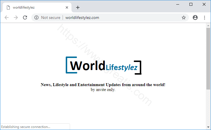 Как избавиться от уведомлений worldlifestylez.com в браузерах chrome, firefox, internet explorer, edge