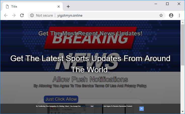 Как избавиться от уведомлений yigotmyn.online в браузерах chrome, firefox, internet explorer, edge