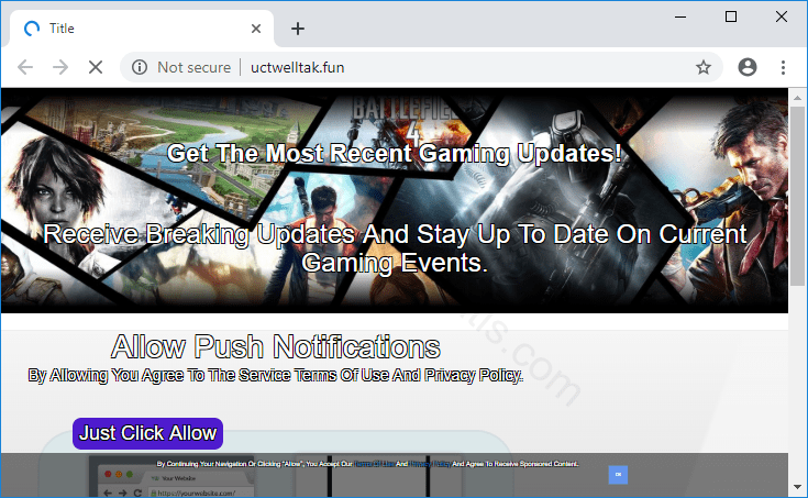 Как избавиться от уведомлений uctwelltak.fun в браузерах chrome, firefox, internet explorer, edge