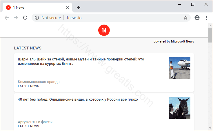 Как избавиться от уведомлений 1news.io в браузерах chrome, firefox, internet explorer, edge
