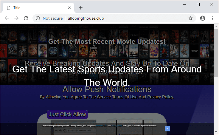 Как избавиться от уведомлений allopingthouse.club в браузерах chrome, firefox, internet explorer, edge