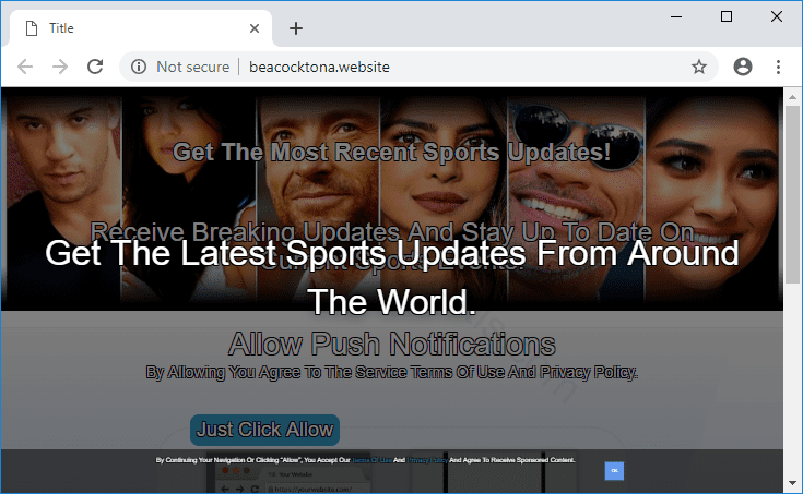 Как избавиться от уведомлений beacocktona.website в браузерах chrome, firefox, internet explorer, edge