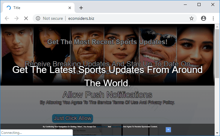 Как избавиться от уведомлений econsiders.biz в браузерах chrome, firefox, internet explorer, edge