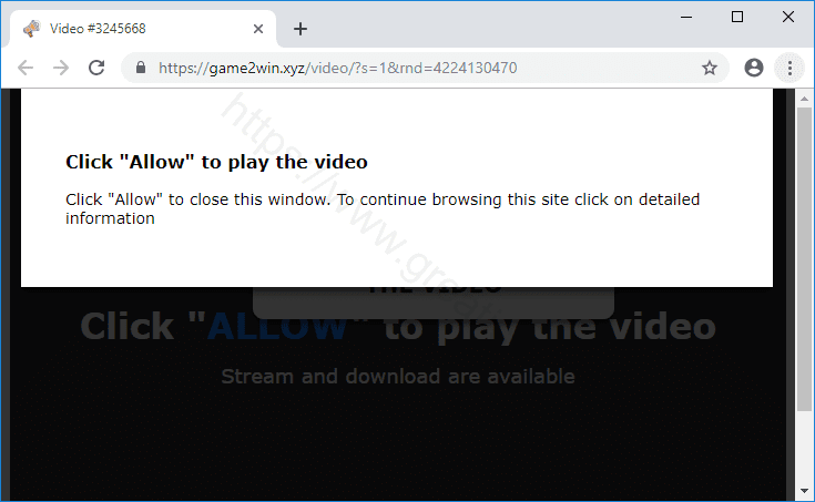 Как избавиться от уведомлений game2win.xyz в браузерах chrome, firefox, internet explorer, edge