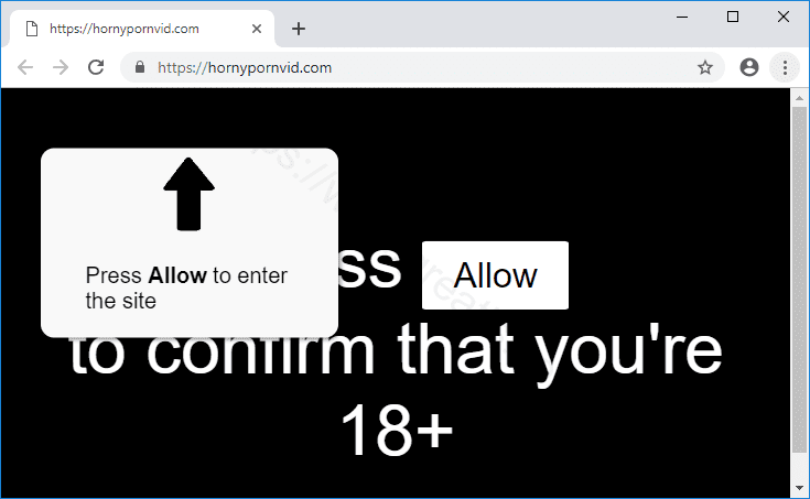 Как избавиться от уведомлений hornypornvid.com в браузерах chrome, firefox, internet explorer, edge
