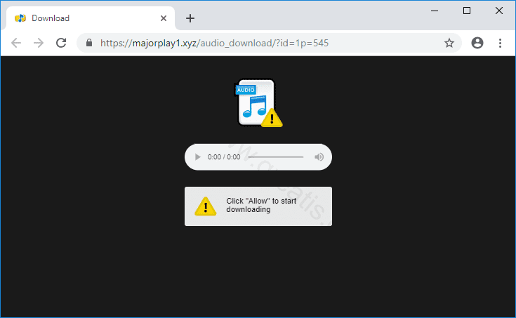 Как избавиться от уведомлений majorplay1.xyz в браузерах chrome, firefox, internet explorer, edge