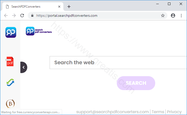 Как вылечить компьютер от рекламного вируса searchpdfconverters.com в браузерах chrome, firefox, internet explorer, edge