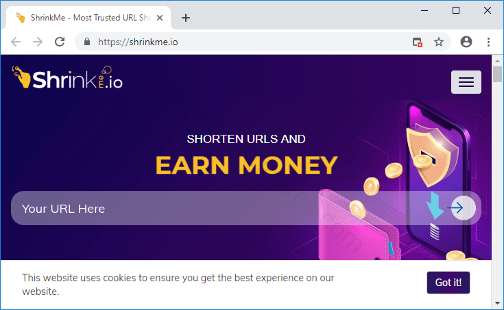 Как избавиться от уведомлений shrinkme.io в браузерах chrome, firefox, internet explorer, edge
