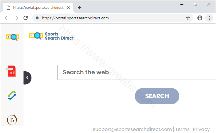 Как вылечить компьютер от рекламного вируса sportssearchdirect.com в браузерах chrome, firefox, internet explorer, edge
