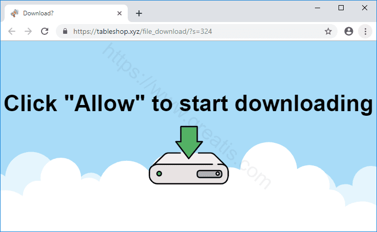 Как избавиться от уведомлений tableshop.xyz в браузерах chrome, firefox, internet explorer, edge