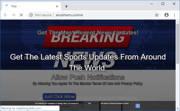 Как избавиться от уведомлений ancethemu.online в браузерах chrome, firefox, internet explorer, edge