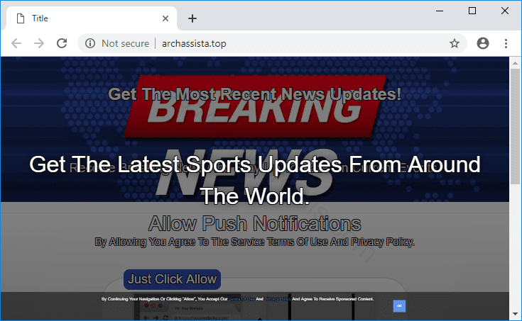 Как избавиться от уведомлений archassista.top в браузерах chrome, firefox, internet explorer, edge