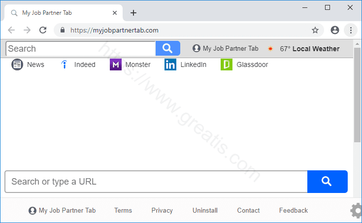 Как вылечить компьютер от рекламного вируса myjobpartnertab.com в браузерах chrome, firefox, internet explorer, edge