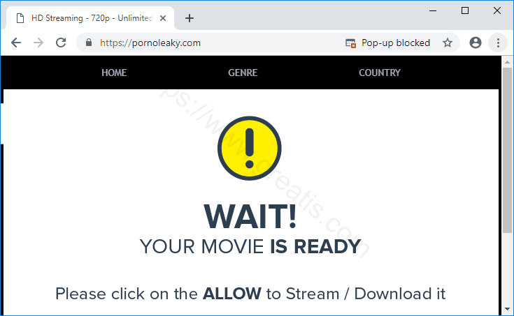 Как избавиться от уведомлений nakedstreaming.com в браузерах chrome, firefox, internet explorer, edge