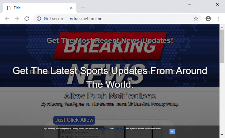 Как избавиться от уведомлений ndraisineff.online в браузерах chrome, firefox, internet explorer, edge