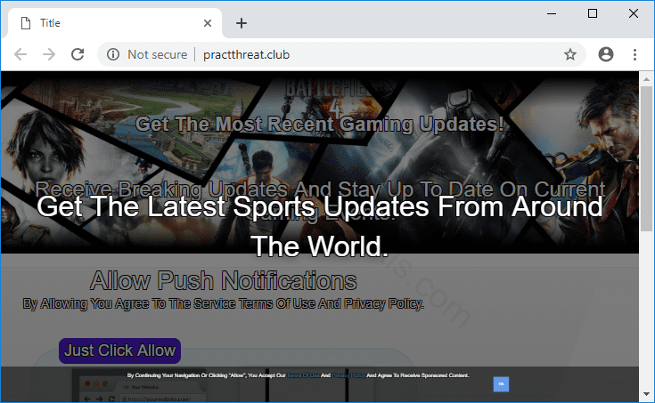 Как избавиться от уведомлений practthreat.club в браузерах chrome, firefox, internet explorer, edge