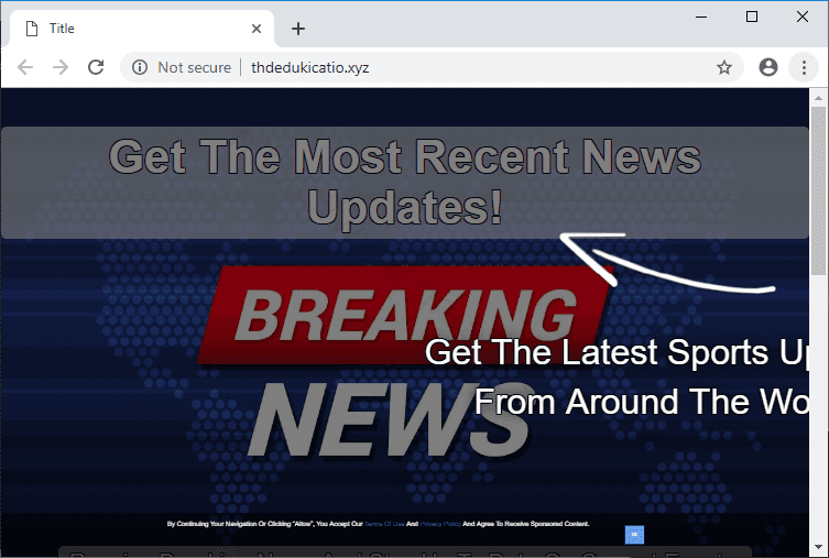 Как избавиться от уведомлений thdedukicatio.xyz в браузерах chrome, firefox, internet explorer, edge