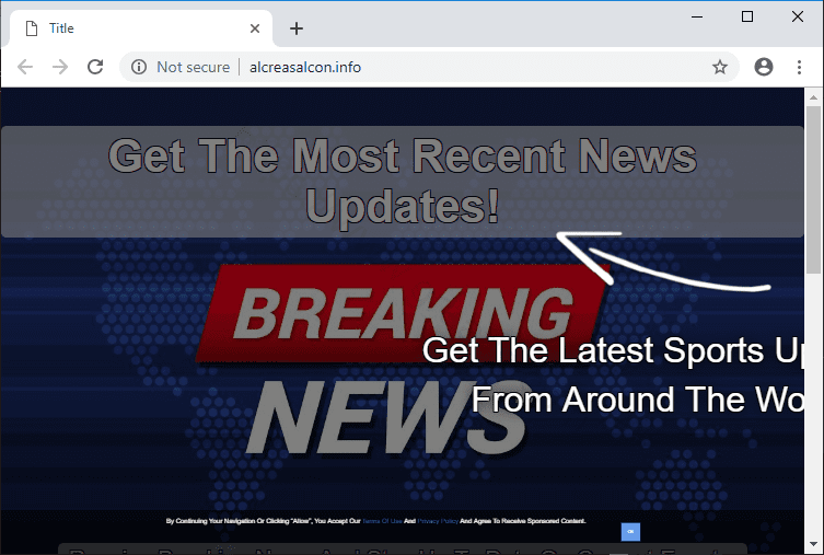 Как избавиться от уведомлений alcreasalcon.info в браузерах chrome, firefox, internet explorer, edge