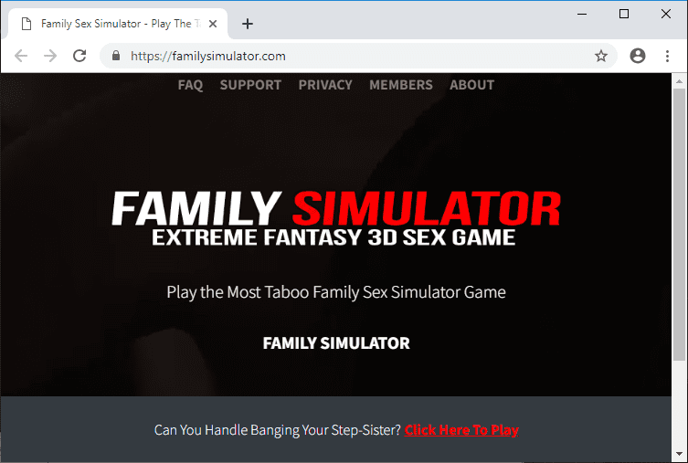 Как избавиться от уведомлений familysimulator.com в браузерах chrome, firefox, internet explorer, edge