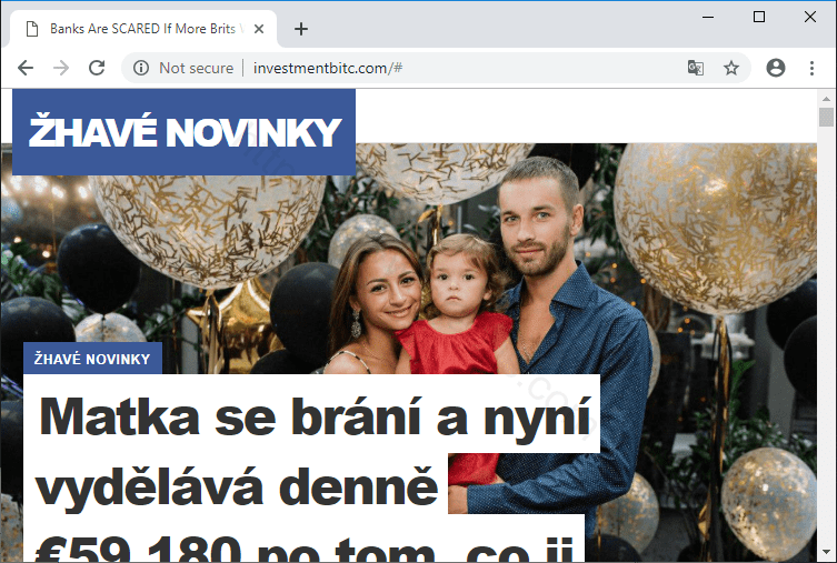 Как избавиться от уведомлений investmentbitc.com в браузерах chrome, firefox, internet explorer, edge