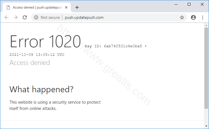 Как избавиться от уведомлений push.updatepush.com в браузерах chrome, firefox, internet explorer, edge