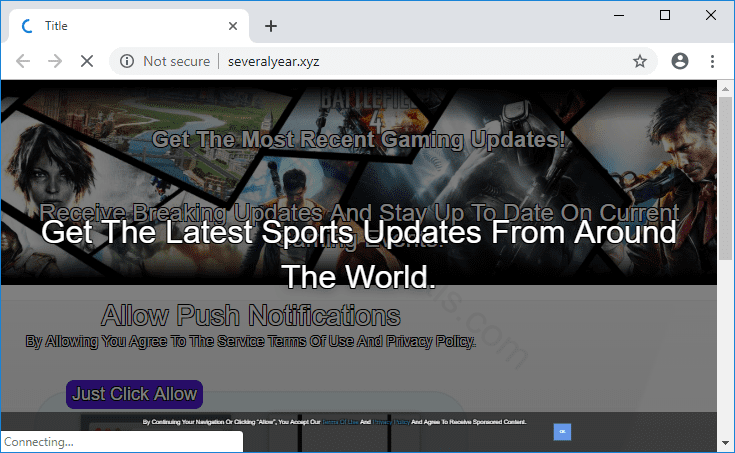Как избавиться от уведомлений severalyear.xyz в браузерах chrome, firefox, internet explorer, edge