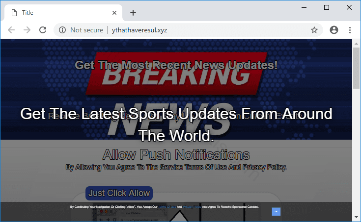 Как избавиться от уведомлений ythathaveresul.xyz в браузерах chrome, firefox, internet explorer, edge