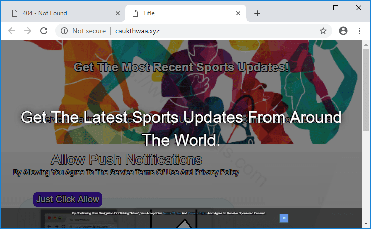 Как избавиться от уведомлений caukthwaa.xyz в браузерах chrome, firefox, internet explorer, edge