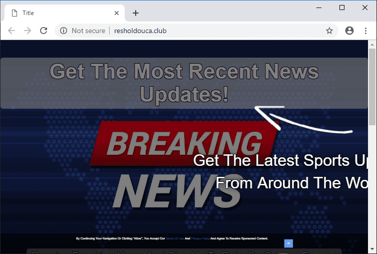 Как избавиться от уведомлений resholdouca.club в браузерах chrome, firefox, internet explorer, edge