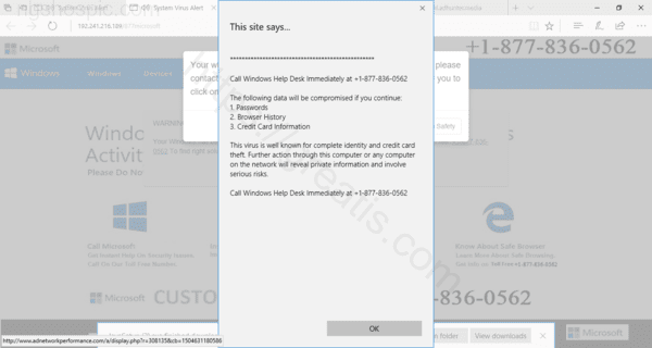 Как избавиться от уведомлений ngshospic.com в браузерах chrome, firefox, internet explorer, edge