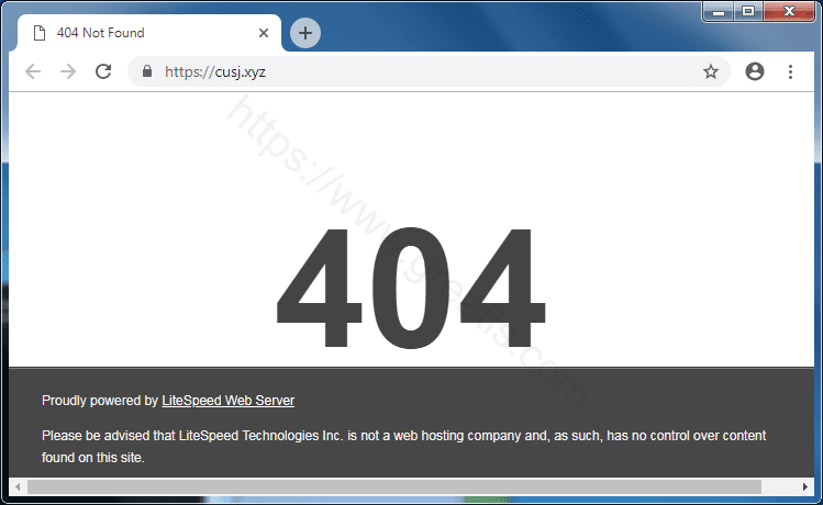 Как избавиться от уведомлений cusj.xyz в браузерах chrome, firefox, internet explorer, edge