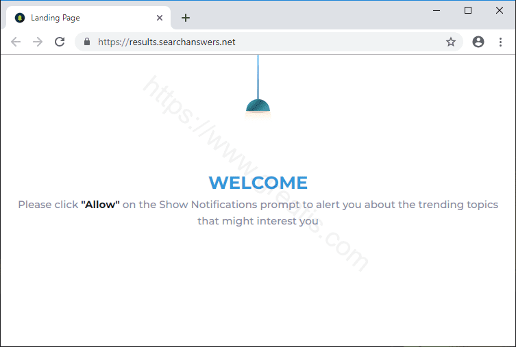 Как избавиться от уведомлений results.searchanswers.net в браузерах chrome, firefox, internet explorer, edge