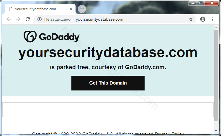 Как избавиться от уведомлений yoursecuritydatabase.com в браузерах chrome, firefox, internet explorer, edge