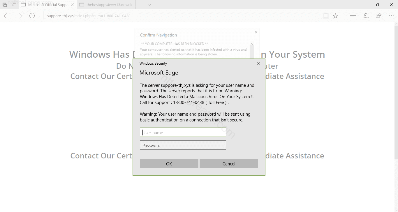 Как избавиться от уведомлений unalboationce.com в браузерах chrome, firefox, internet explorer, edge