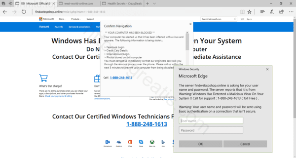 Как избавиться от уведомлений 1whmtd.top в браузерах chrome, firefox, internet explorer, edge