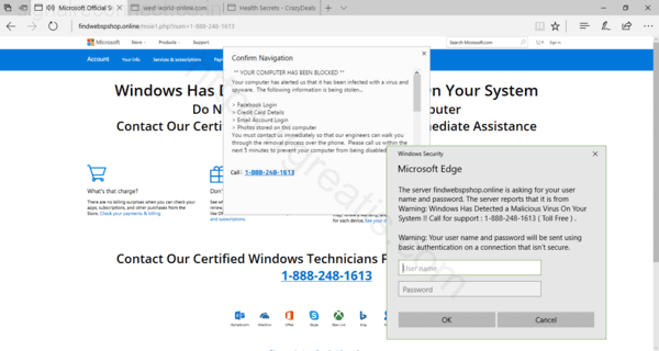 Как избавиться от уведомлений signalreconnect.co.in в браузерах chrome, firefox, internet explorer, edge