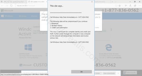 Как избавиться от уведомлений coftugloorg.com в браузерах chrome, firefox, internet explorer, edge