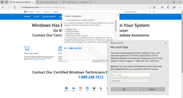 Как вылечить компьютер от рекламного вируса corebridgeworks.co.in в браузерах chrome, firefox, internet explorer, edge