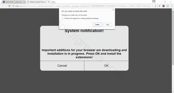 Как избавиться от уведомлений ronvarion.co.in в браузерах chrome, firefox, internet explorer, edge