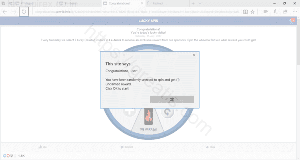 Как избавиться от уведомлений techspirex.co.in в браузерах chrome, firefox, internet explorer, edge
