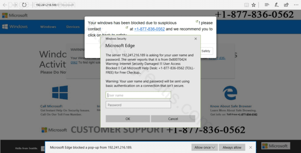 Как избавиться от уведомлений page-error.com в браузерах chrome, firefox, internet explorer, edge