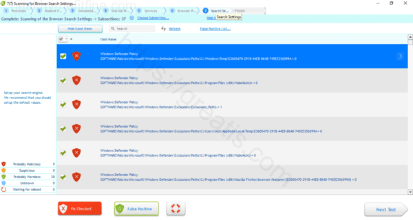 Как вылечить компьютер от рекламного вируса healthymefitfine.com в браузерах chrome, firefox, internet explorer, edge